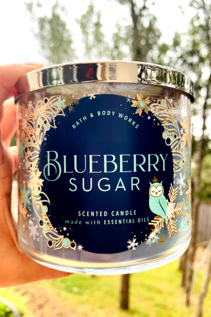 Bath & Body Works Blueberry Sugar Candle Review – Lynette Bledsoe